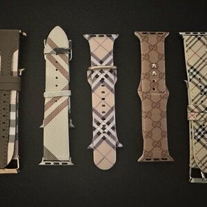 Designer Patterned Watch Bands